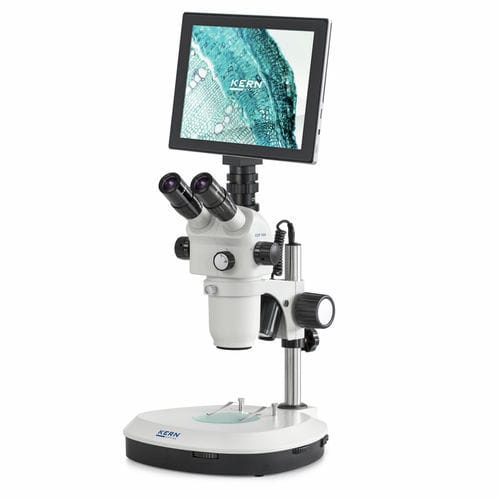Estereomicroscopio digital - OZP 558T241 - KERN & SOHN - de laboratorio / educativo / tableta táctil