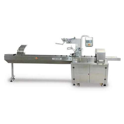 Máquina de embalaje controlada por PLC - UM 1400 - Uygurlar Makina - semiautomática / horizontal / para galletas
