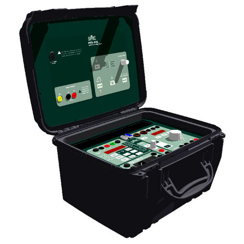 Aparato de pruebas de corriente - PTE-100-C Plus  - EUROSMC - de tensión / manual / para relé