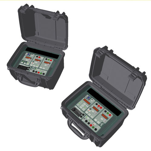 Sistema de prueba para relé monofásico - UNO - EUROSMC - portátil / compacto / automático
