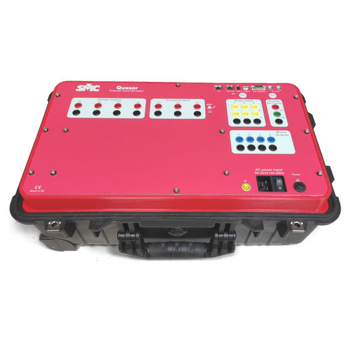 Aparato de pruebas para relé - Quasar - EUROSMC - de corriente / automatizado / industrial