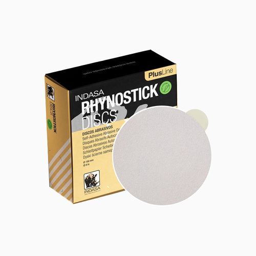 Abrasiva de óxido de aluminio - RHYNOSTICK PLUS LINE - INDASA - de papel / resina / robusta