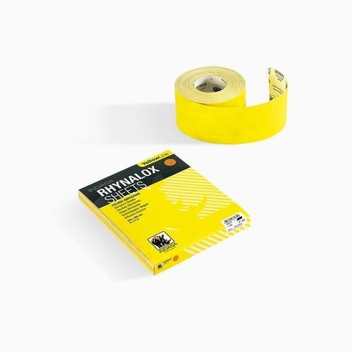 Abrasiva de óxido de aluminio - RHYNALOX YELLOW LINE - INDASA - de papel / resina / ancha