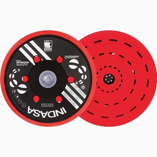 Disco abrasivo de caucho - RHYNOGRIP  - INDASA - de arenado / de montaje rápido