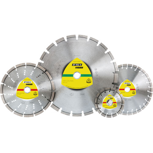 Disco tronzador de metal - DN 600 U Supra  - KLINGSPOR - para piedra / para hormigón / de metales no ferrosos