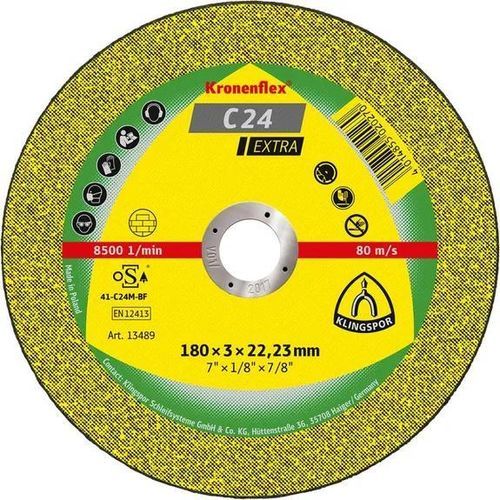 Disco tronzador para piedra - C24 Extra - KLINGSPOR - para hormigón / fino / para corte seco