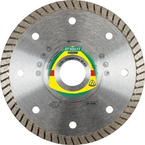 Disco tronzador de metal - DT900FT - KLINGSPOR - para amoladora angular / para máquinas portátiles