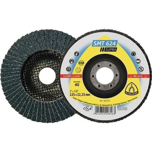 Disco de láminas para acero inoxidable - 0016945819 - KLINGSPOR - de acabado
