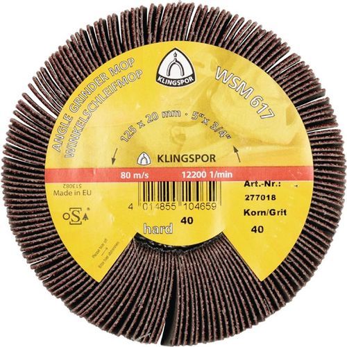 Rueda abrasiva - WSM 617 - KLINGSPOR