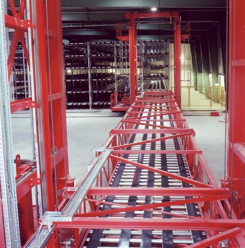 Almacenamiento automático de panal de abeja - CTI Systems S.à r.l. - horizontal / para productos largos / para perfiles de aluminio