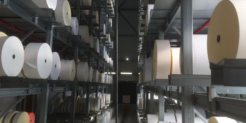 Almacén automático horizontal - CTI Systems S.à r.l. - para almacén / para rollos / para cajas de cartón
