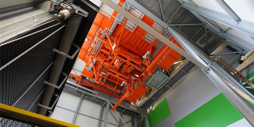 Puente grúa de riel doble - CTI Systems S.à r.l. - para uso intensivo