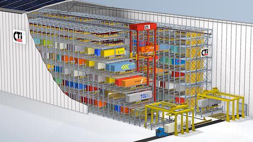 Sistema de almacenamiento automático de remolque - CTI Systems S.à r.l. - horizontal / para aplicaciones automovilísticas / para productos largos