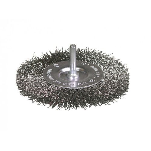 Cepillo circular trenzado - SE-CR - SAIT Abrasivi - de desbastado / de acero / con eje