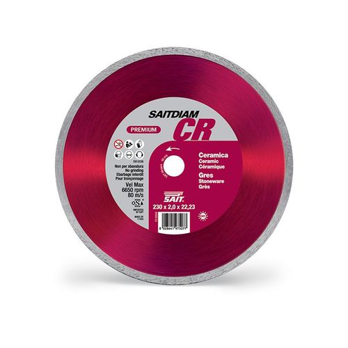 Disco tronzador para cerámica - CR - SAIT Abrasivi - adiamantado