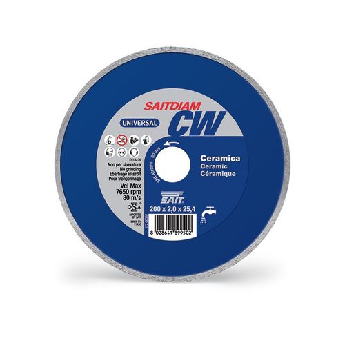 Disco tronzador para cerámica - CW - SAIT Abrasivi - adiamantado / para corte húmedo