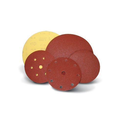 Disco abrasivo de óxido de aluminio - D-SAITAC-VEL A-E - SAIT Abrasivi - para metal / para madera