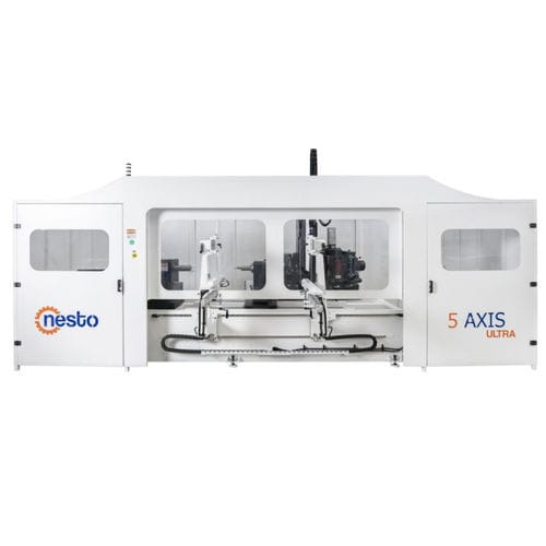 Centro de torneado CNC - Nesto Machine Ltd. Co. - vertical / 5 ejes / para madera
