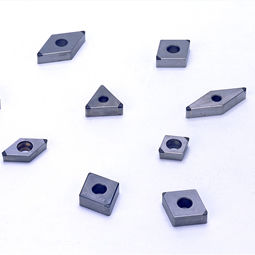 Plaquita de corte intercambiable CBN - SUNNITE-TWIN - ASAHI Diamond - para hierro fundido / para acero
