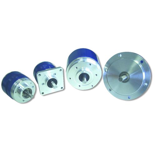 Encoder rotativo absoluto - EA 58-63  - Eltra S.p.a. - óptico / 13 bits / con eje macizo