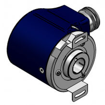 Encoder rotativo absoluto - EAMR 58 - 63 - Eltra S.p.a. - óptico / mecánico / 25 bits