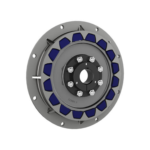 Acoplamiento flexible - RBD series - Transfluid - de aluminio / con volante de inercia / de eje
