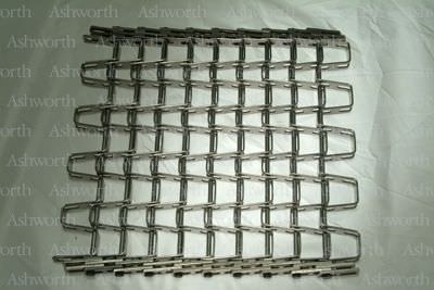Cinta transportadora enrejada - Mega-Flex® 125  - Ashworth Bros - de metal / industrial / con resistencia anticansancio