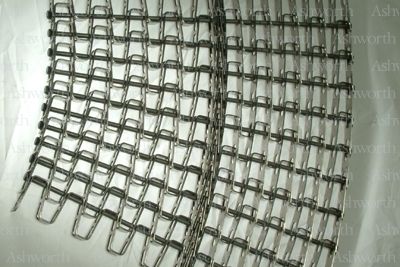 Cinta transportadora flexible - Omniflex® - Ashworth Bros - de acero inoxidable / industrial / resistente al desgaste