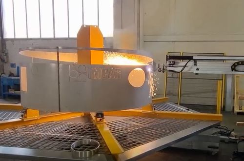 Sistema de corte para puerta - IMCAR - con comando numérico / automático / rotativo