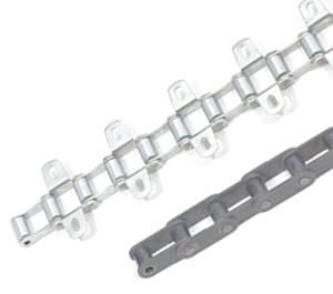 Cadena de transmisión de potencia - 21.5 - 36.3 kN - REGINA - de metal cromado / de rodillos / agrícola