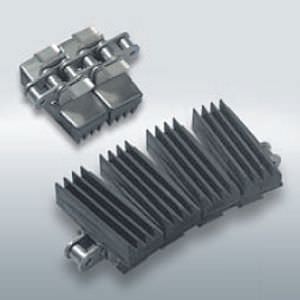 Cadena de transporte de metal - max. 3 mm | GV1874T series - REGINA - de pinza