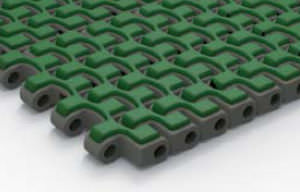 Cinta transportadora modular - HF 200 series - REGINA - de plástico / industrial
