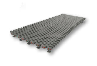 Cinta transportadora modular - 2555T series  - REGINA - de plástico / industrial / de alta resistencia