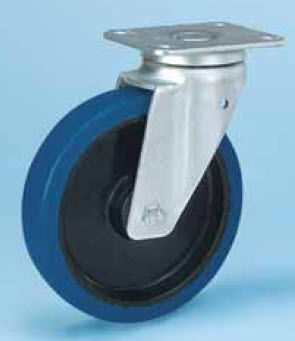 Rueda con aro - BN LG series - WICKE - de caucho / antihuellas