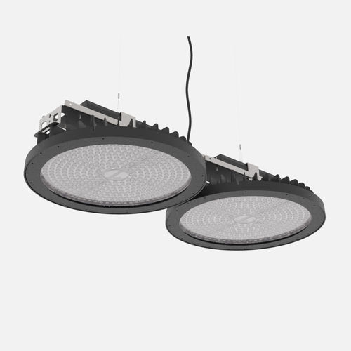Iluminación lámpara de techo industrial - T2 DOUBLE - LANZINI - LED / para almacén / para la industria