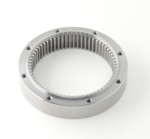 Engranaje cilíndrico - KIKUCHI GEAR CO., LTD. - helicoidal / con dientes interiores / doble
