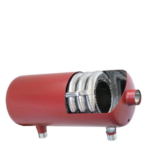 Intercambiador de calor tubular - Behncke - líquido-líquido / de cobre / de titanio