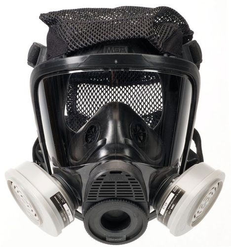 Máscara de protección máscara integral - Advantage® 4200 - Mine Safety Appliances Company - de 2 filtros