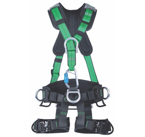 Arnés anticaída - Gravity® - Mine Safety Appliances Company - con punto de fijación dorsal / para cuerpo entero