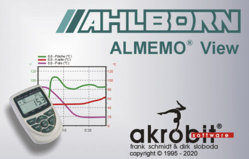 Software de visualización - ALMEMO&reg; View - Ahlborn Mess- und Regelungstechnik GmbH - de programación / de automatización / de análisis