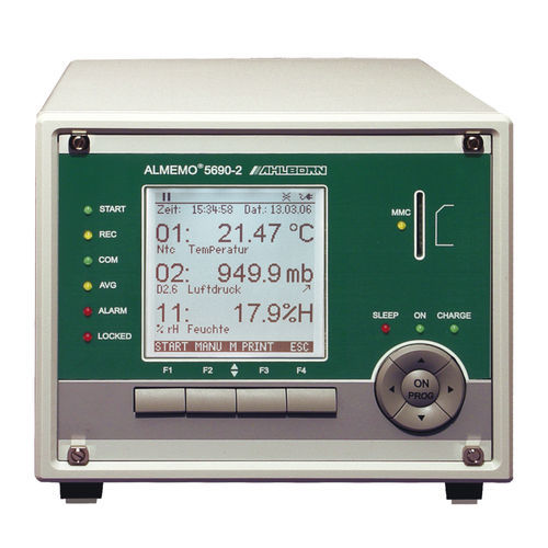 Aparato de medición temperatura - ALMEMO® 5690 - Ahlborn Mess- und Regelungstechnik GmbH - de presión / humedad relativa / digital