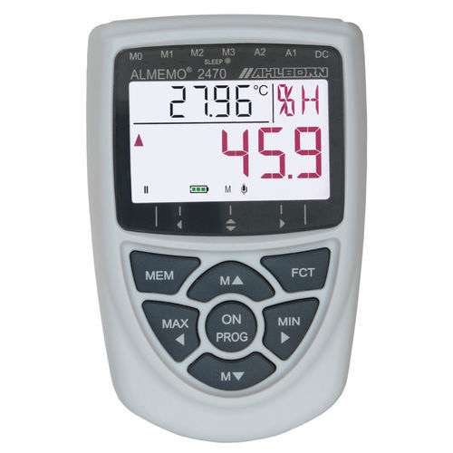 Aparato de medición temperatura - ALMEMO® 2470 - Ahlborn Mess- und Regelungstechnik GmbH - de presión / humedad relativa / digital
