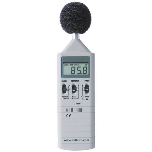 Sonómetro integrador - MA 86193 - Ahlborn Mess- und Regelungstechnik GmbH - clase 2 / con adquisición de datos / digital