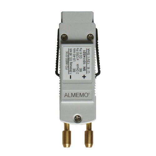 Conector de datos - Druckmessstecker für barometrischen Druck und Differenzdruck - Ahlborn Mess- und Regelungstechnik GmbH - rectangular / enchufable / DC