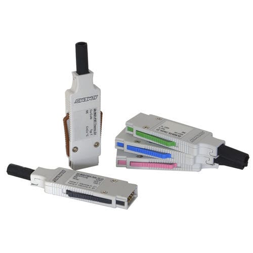 Conector de alimentación eléctrica - ZA9603AK series - Ahlborn Mess- und Regelungstechnik GmbH - rectangular / enchufable / AC