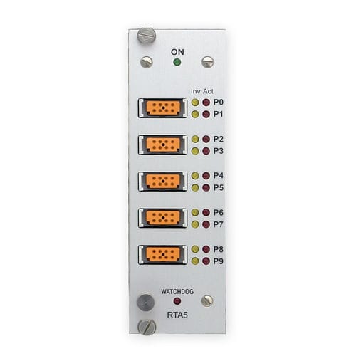 Subrack para autobús - ALMEMO&reg; 5690-RTA5 - Ahlborn Mess- und Regelungstechnik GmbH - universal / CPU / a medida