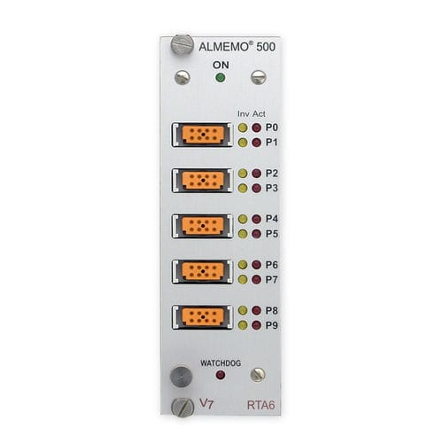 Subrack para autobús - ES 500-RTA6 - Ahlborn Mess- und Regelungstechnik GmbH - universal / CPU / a medida