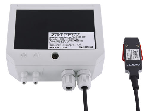 Sensor de presión diferencial - FDAD12P - Ahlborn Mess- und Regelungstechnik GmbH - piezorresistivo / con salidas de tensión / digital