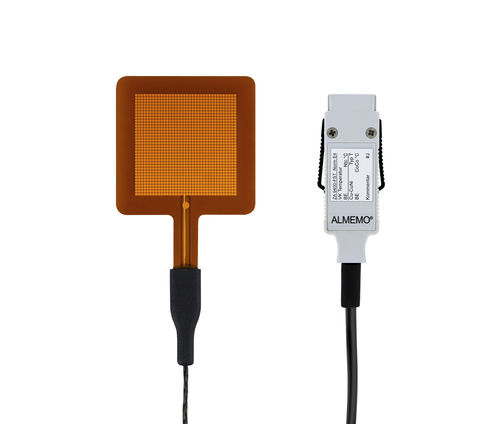 Sensor de flujo de calor de capa fina - Ahlborn Mess- und Regelungstechnik GmbH - de alta temperatura / fino / de vigilancia