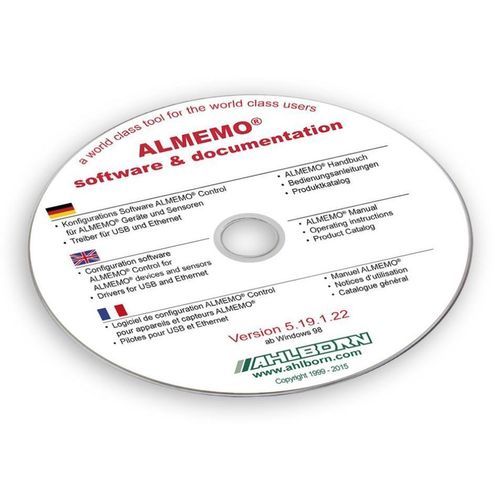 Paquete de software configuración - ALMEMO® Control - Ahlborn Mess- und Regelungstechnik GmbH - de adquisición de datos / de medición / de programación